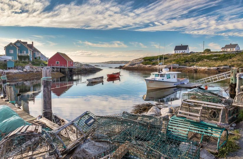 Good morning!
Peggy's Cove Nova Scotia photographed by Gary Shaver..