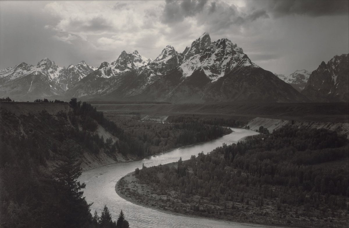 ANSEL ADAMS

Grand Tetons and the Snake River, Grand Teton National Park, Wyoming, 1942 📷

#AnselAdams #BlackAndWhite