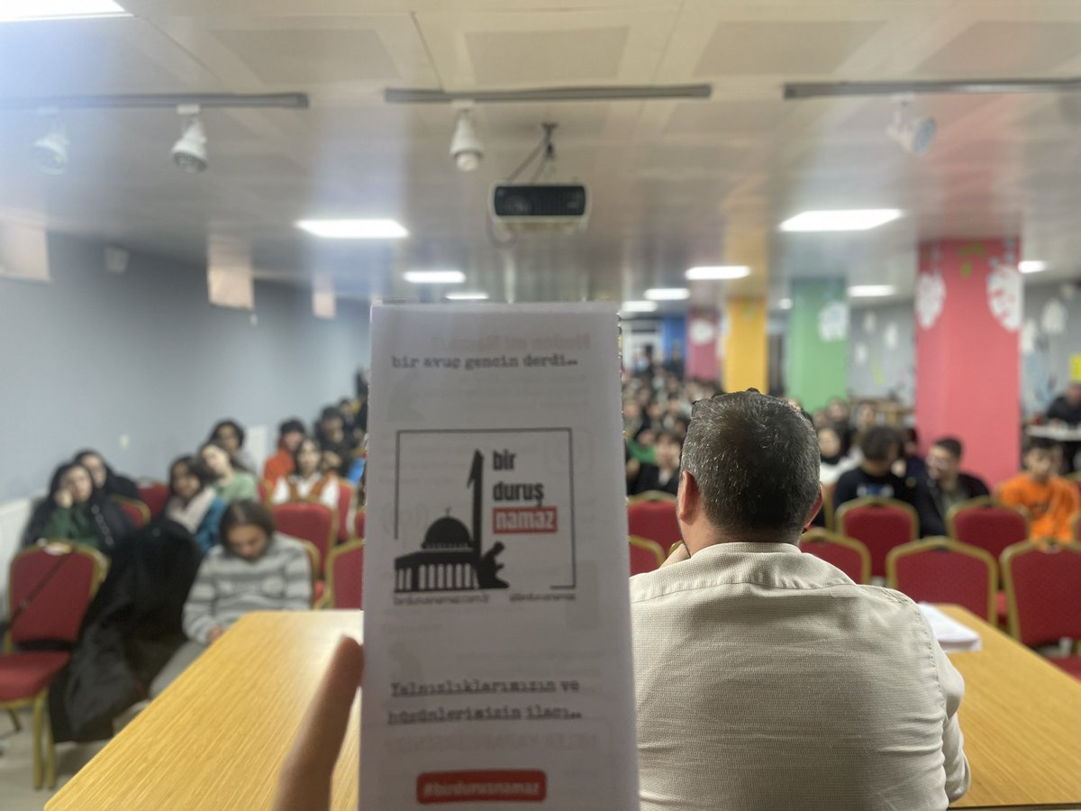 📍 Fen Lisesi 

Bir Duruş Projemiz kapsamında bugün Bulancak Fen Lisesi öğrencilerimizle bir araya geldik. 

Davamız hak, amacımız belli diyerek bir öğrenci bile olsa gönlüne namaz tohumunu ekme derdine düştük.✨

#TürkiyeNamazıKonuşuyor