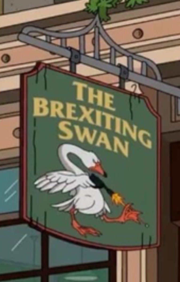 LMFAO. Even the Simpson ridicule Brexit.  One for Brexidiots everywhere.