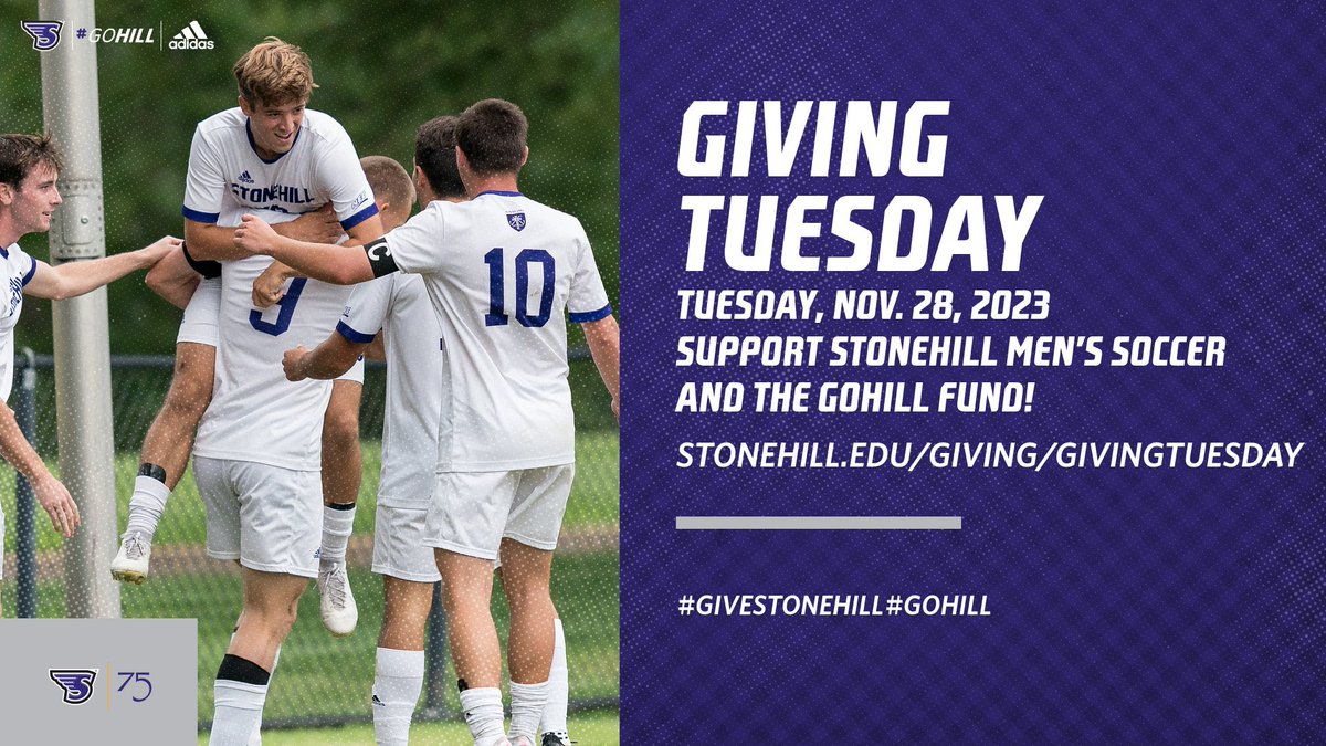 Grateful for all the support. stonehill.edu/giving/givingt… #gohill