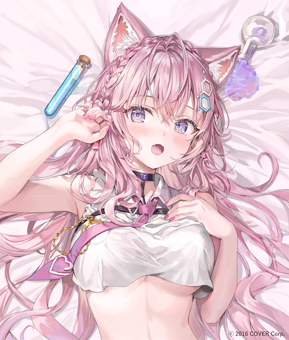 博衣こよりちゃんの2周年記念グッズのイラストを描かせていただきました! 2周年おめでたい グッズはこちら 