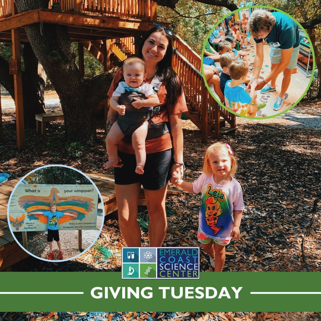 ECScienceCenter's tweet image. Happy Giving Tuesday! 🌟 Your generosity fuels our mission to make STEAM education accessible to all. Join us in providing hands-on experiences for children, adults, students, and teachers. Support our cause at buff.ly/3N1ZLmD and be a catalyst for change! 🔬