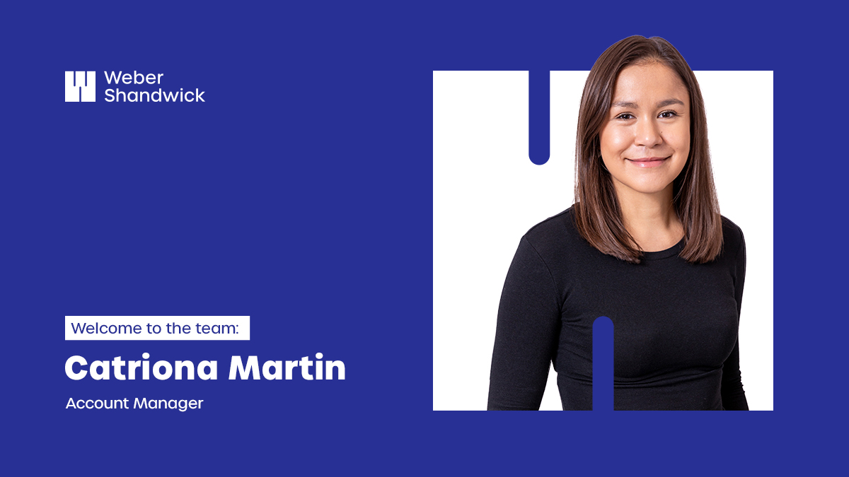 A big Weber Shandwick welcome to one of our new team members, Catriona Martin!👋 Catriona started her career at an integrated agency in London, where she developed expertise in consumer communications. She is already proving to be a huge asset to our team.  Great to have you!