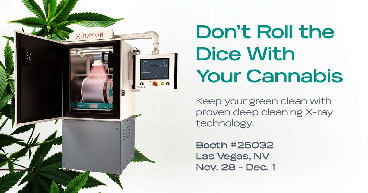 MJBizCon starts today!

Don't get lost in the crowd at one of the largest cannabis conferences; visit us at Booth #25032! Our team will be at the Las Vegas Conference Center until this Friday. Learn more: precisionxray.com/system/sterira…