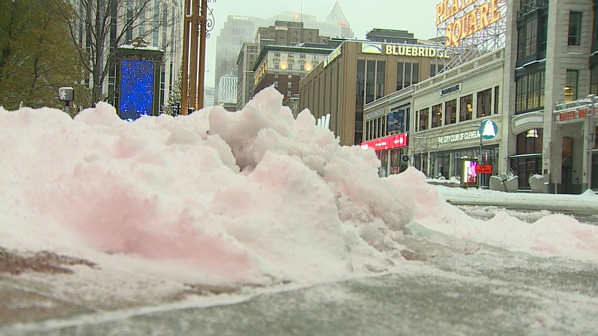 Yep. It snowed.