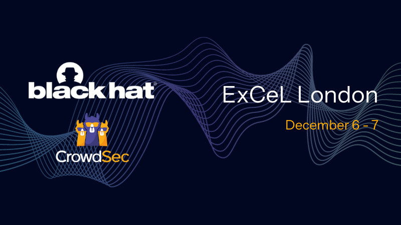 Crowd_Security's tweet photo. 📅 We will be at Black Hat Europe 2023 Dec 6-7th! Come say hi to the team and join @iiamloz for his Arsenal talk "CrowdSec - The Network Effect of Cybersecurity"!
🕑 Dec 6, 2:25 PM at Arsenal Station 2.
🔗 https://t.co/H6FlRHIdw0
#blackhateurope #arsenaltalk #cybersecurity https://t.co/bflkrdTgW0