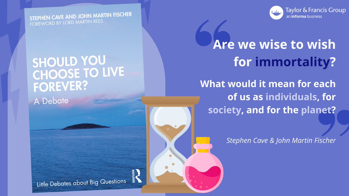 If you had the choice, would you live forever? @stephenjcave and John Martin Fischer draw from myth, literature and more as they explore whether a long life should be the answer to forever. Read more ⬇⬇ spr.ly/6017R6NjJ