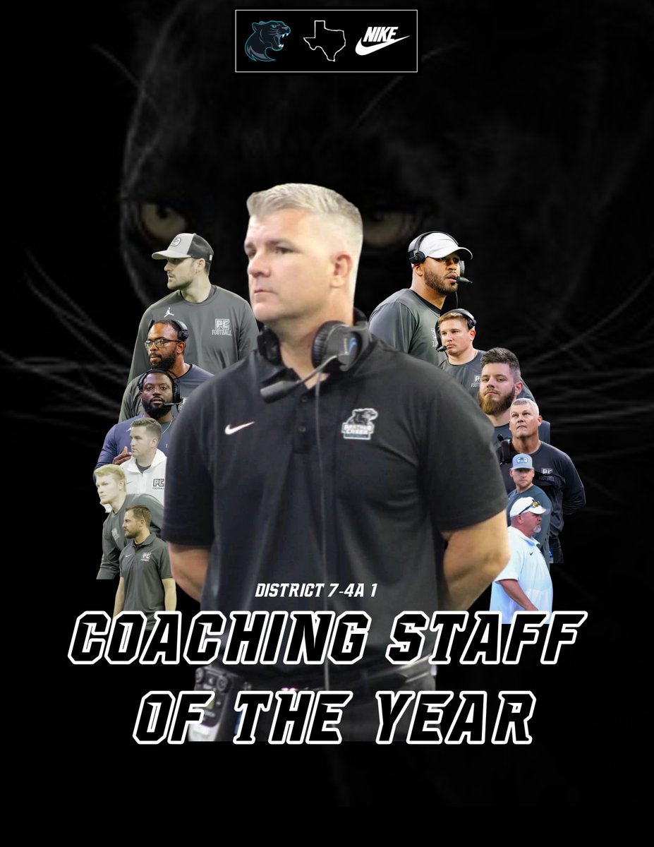 Congrats to our coaches on being named the District 7-4A Division 1 Coaching Staff of the Year!

#CREEK