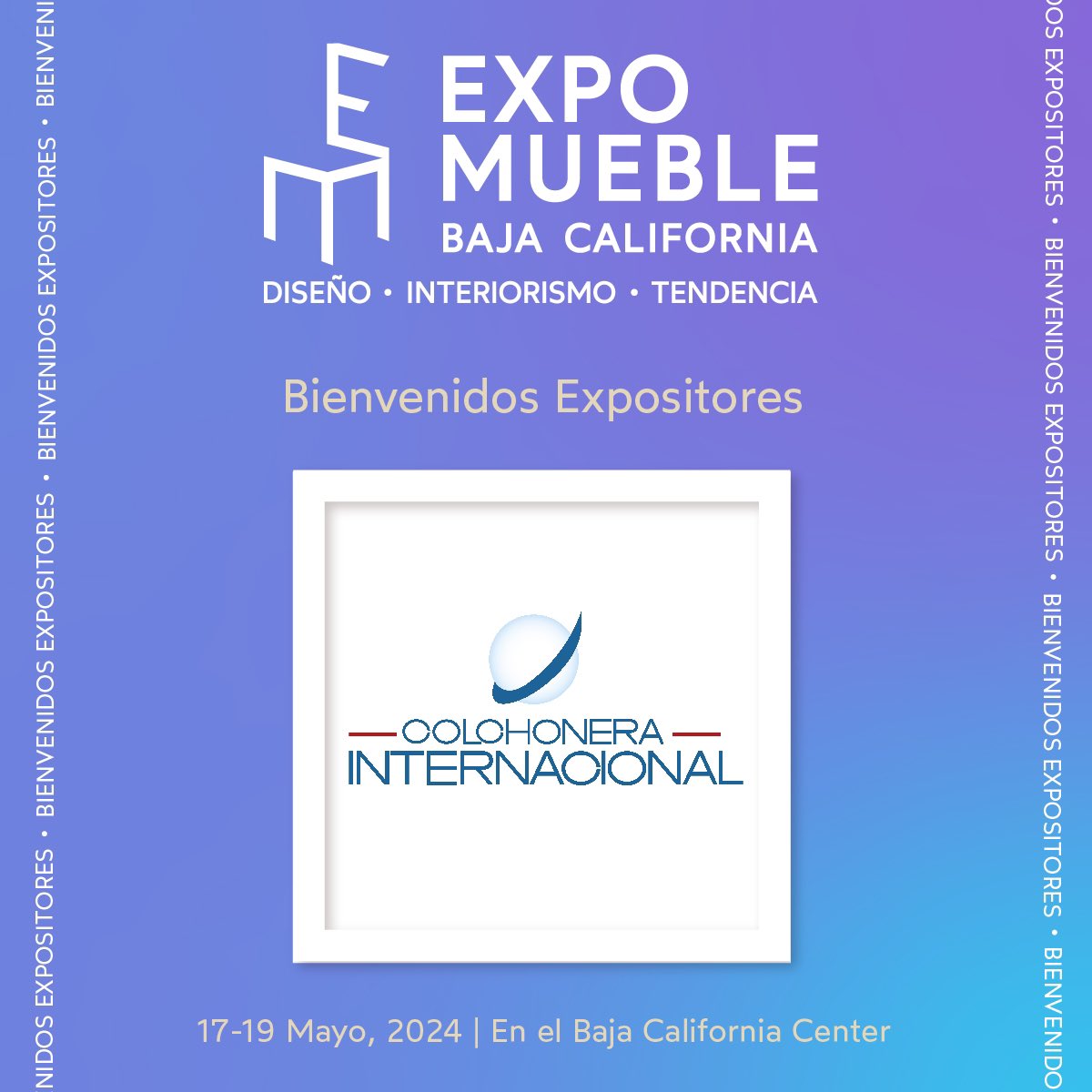 EXPOMuebleBC_'s tweet photo. ¡BIENVENIDOS EXPOSITORES!

Expo Mueble Baja California les da la bienvenida a nuestra 7ma edición ✨

SAVE THE DATE!
🗓️17-19 Mayo, 2024
📍Baja California Center, Rosarito B.C. https://t.co/wfSgBdO6uy