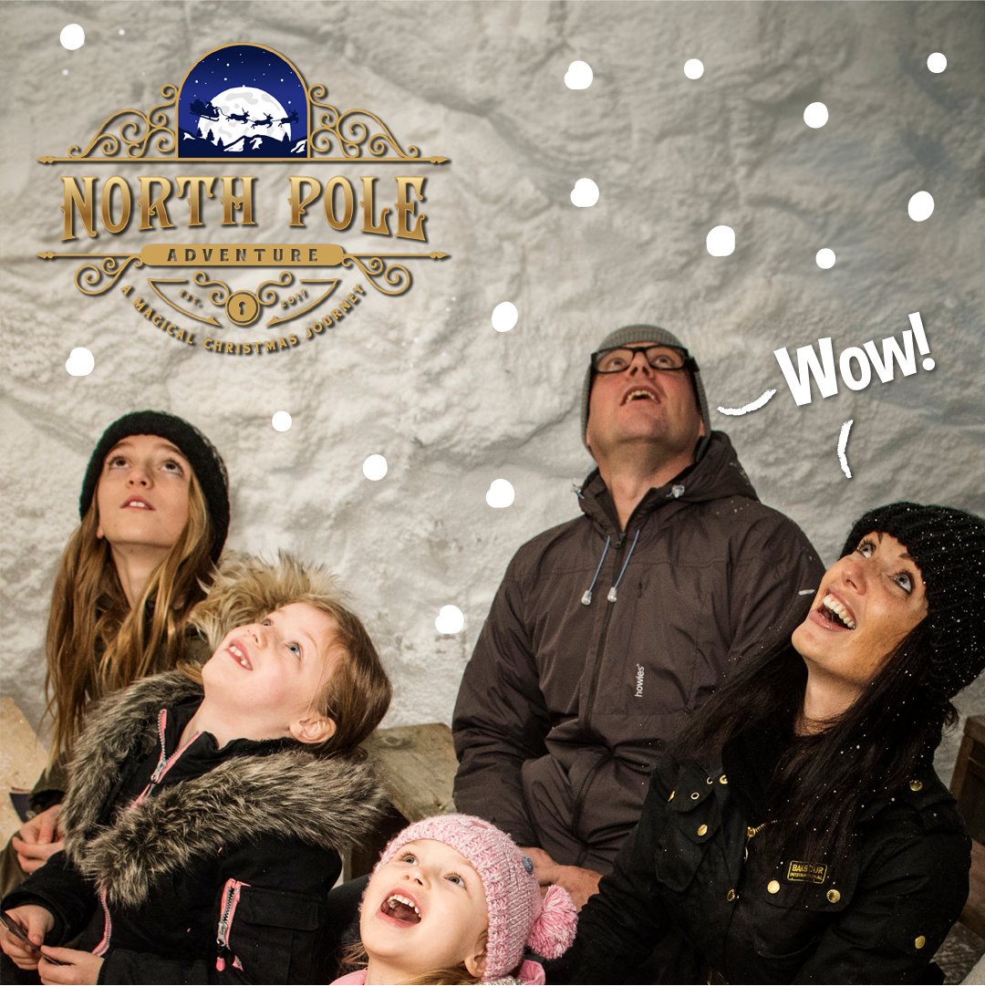 Be filled with Christmas cheer, the North Pole Adventure is here 🎄! Have you bought your tickets yet? Find them on our website now 👏 pulse.ly/alzw2sftc4 #LoveNFAF #DaysOut #Derbyshire #Staffordshire #Christmas #ChristmasActivity