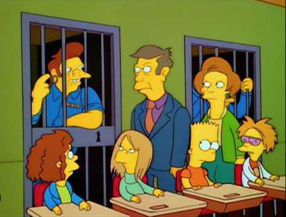 MaeloGmz's tweet photo. los simpsons lo hicieron de nuevo, predijeron lo del colegio San Agustin https://t.co/SJ16uDMfpa