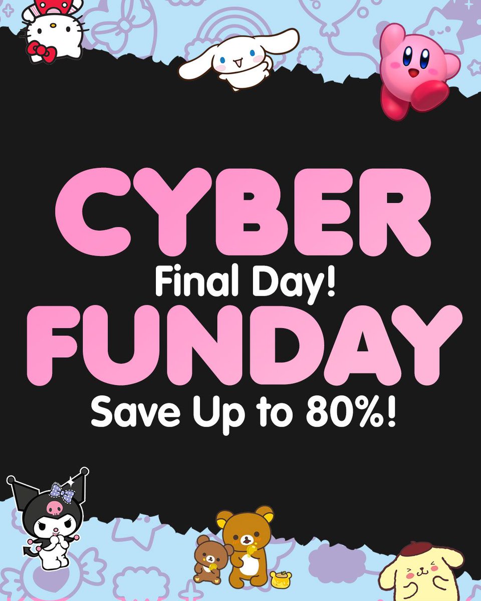 BlippoCom's tweet image. 😍 Only a FEW HOURS LEFT! 😍 Our biggest ever CYBER FUNDAY SALE ends in just a few hours! 🛍🛒 Save up to 80% &amp;amp; Get a FREE BLIPPO BOTTLE with your order! 💦

#blippo #cyberfunday #cyberfundaysale #cybermonday #shopandsave #freebottle #kawaiisale #cutestsaleever