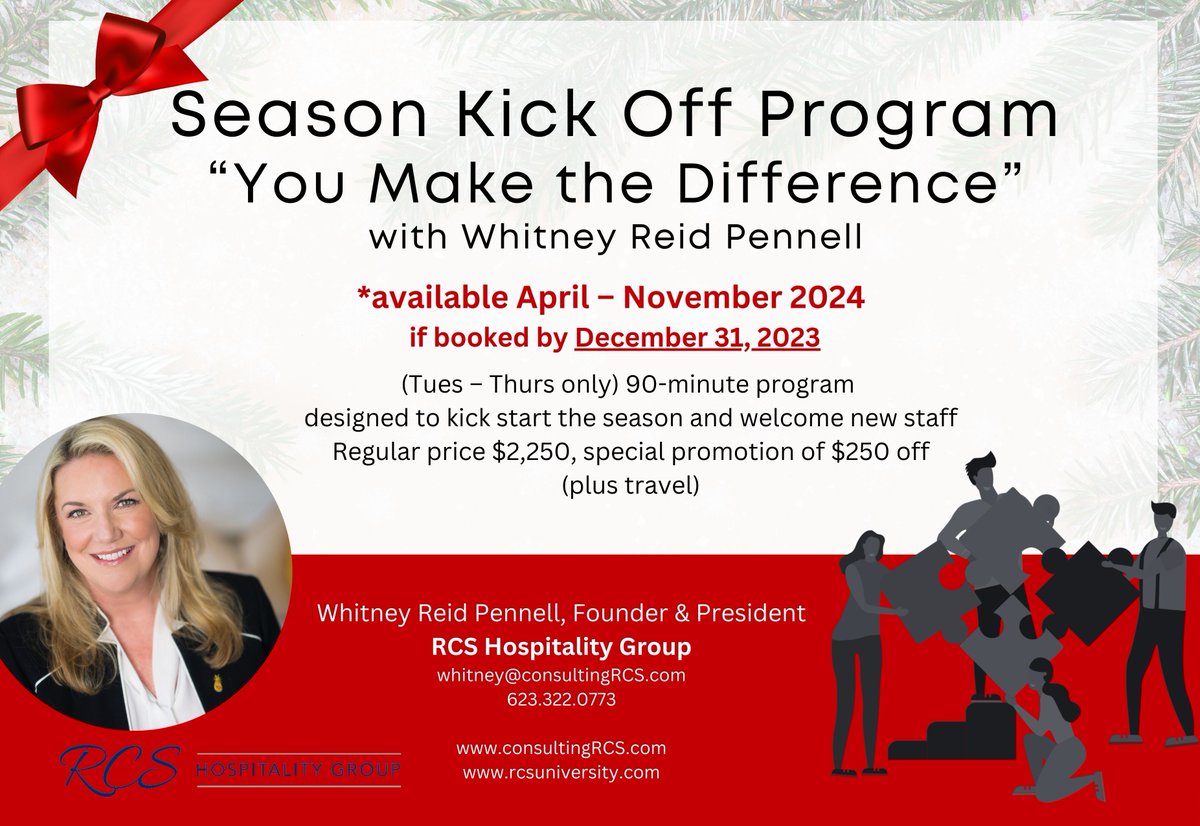 ConsultingRCS's tweet image. Ready to kick off the season with a BANG? 🌟 Reenergize your team with our exclusive training program designed to unleash their full potential! 🚀

#TeamTraining #KickOffSeason #UnlockPotential