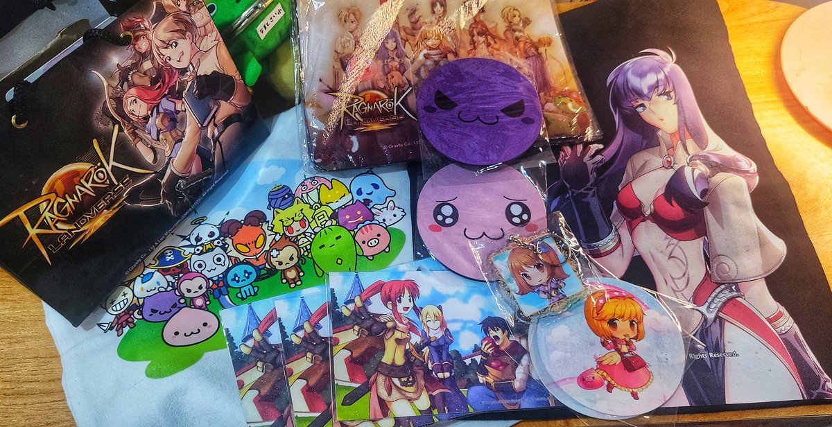 Thank you <a href="/ROLandverse/">Ragnarok Landverse</a> for these #kawaii merch!!

Get ready for #YGGGAP S5 👀
Play #ragnaroklandverse now!!🔥

landverse.maxion.gg