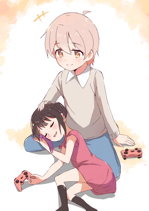#おにまいお絵描き「お兄妹」 