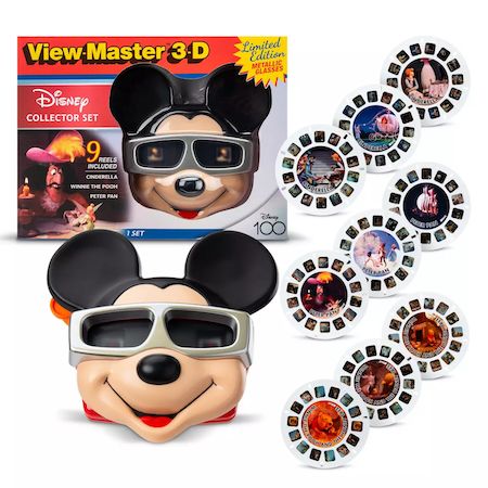 shopDisney Adds View-Master Mickey Mouse 3D Disney Collector Set – Disney100 (Limited Release, 9 Reels): buff.ly/46EDNNg #mickeymouse #viewmaster #shopdisney
