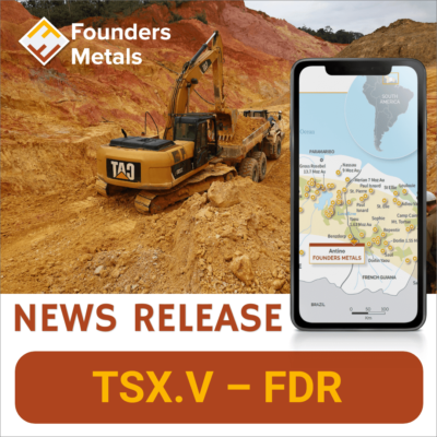 FoundersMetals's tweet photo. Founders Metals Closes $5 Million Bought Deal Financing and Fully Exercised Over-Allotment Option
https://t.co/ff5UmJCCeu
$FDR.V #gold #foundersmetals #goldexploration #tsxv #mining #highgradegold #suriname #bmo #financing #boughtdeal https://t.co/MhKhZQe8gW