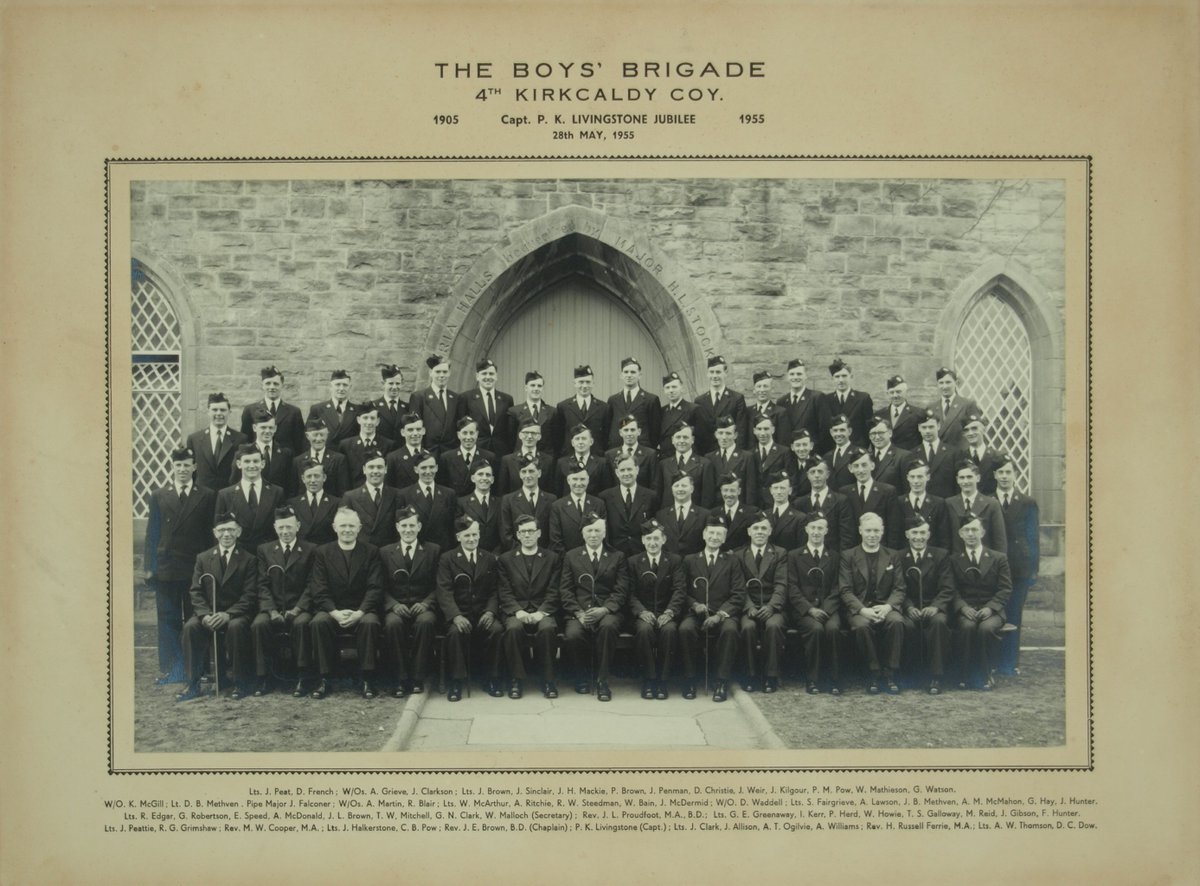 BBArchiveTrust's tweet photo. Officers from the 4th Kirkcaldy Company of The Boys' Brigade, 1955 📸
@ScotsArchives @TheBBScotland #BoysBrigade #BB140 #Archives #Museum #Photo #photooftheday https://t.co/FqtXa8v7pQ