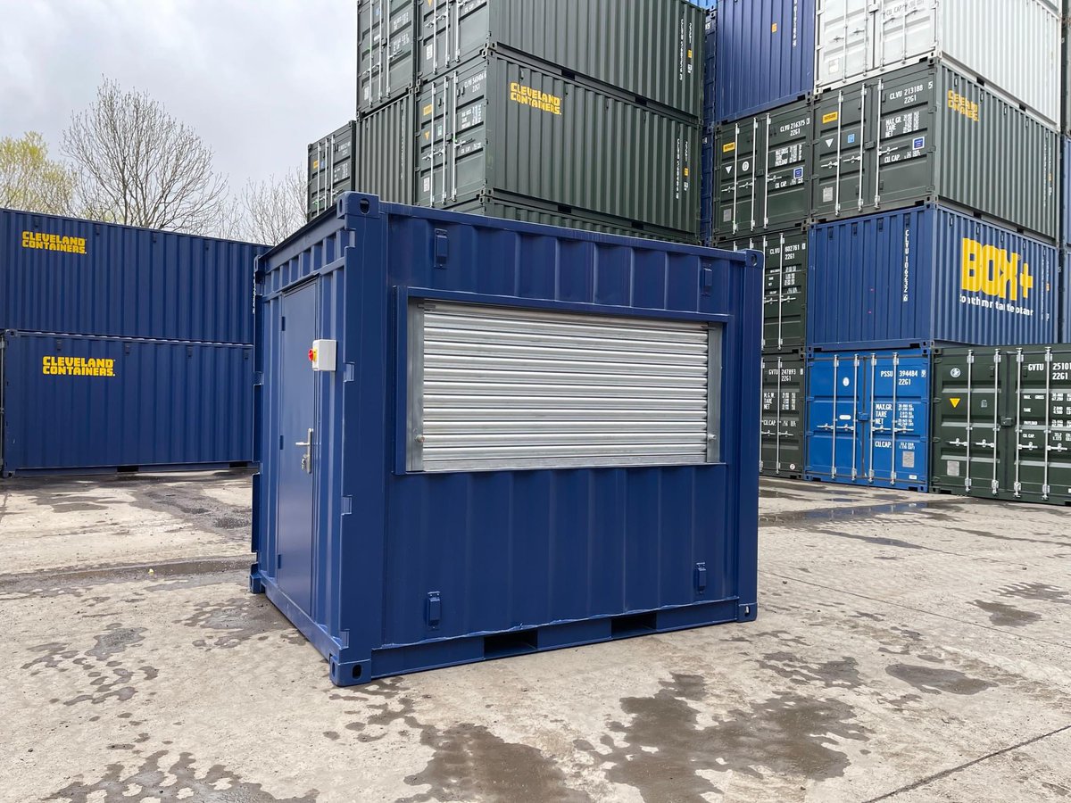 Did you know we can install roller shutters to your container? 💡
 
Roller shutters are often used to provide larger access points and are useful for limited space should you not have access to fully open the cargo doors. 🙌
 
Get in touch: clevelandcontainers.co.uk
 
#WeBoxClever