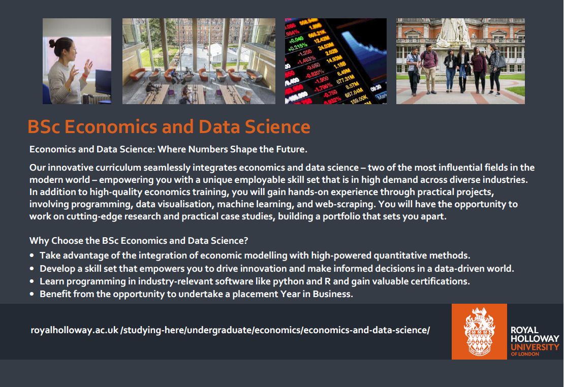 This week we are launching 🚀 a set of workshops to support our #Economics and #DataScience  students @RoyalHolloway to add a Python (PCEP) programmer certification on their CVs! 👇
#datascience #womenindatascience #pythonprogramming #python #coding #employability #rhul #unilife