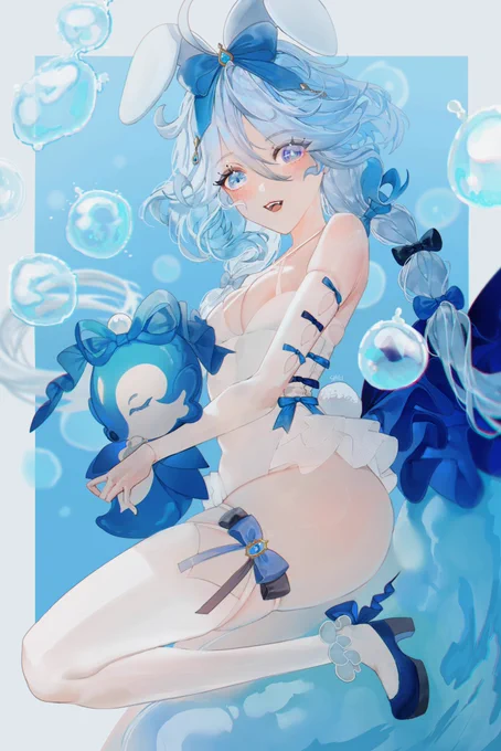 furina pyon pyon   #原神 #GenshinImpact