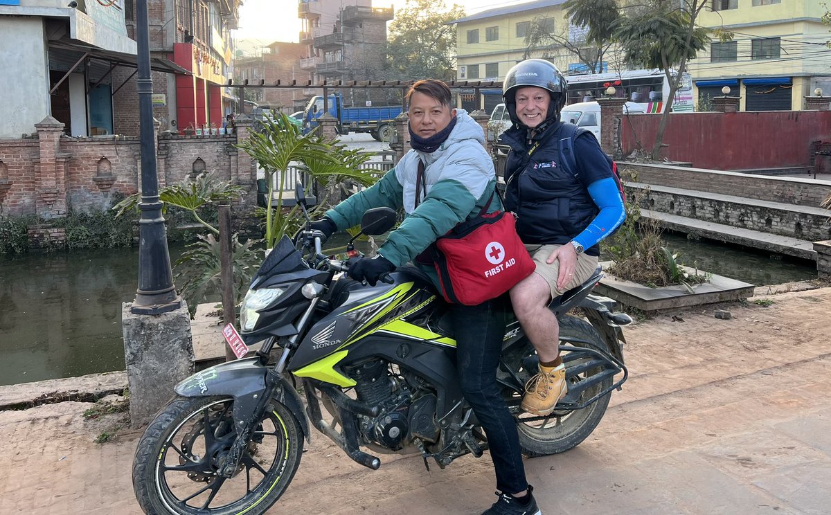 AdrianHowes's tweet image. Two days of running done three to go in Nepal