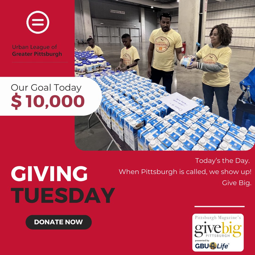 The Urban League is needed, now more than ever.  Please consider us in your generosity today! Thanks for helping and believing that everyone can thrive when we all work together. 
Visit here to support today! 
ow.ly/6PC650QauaT