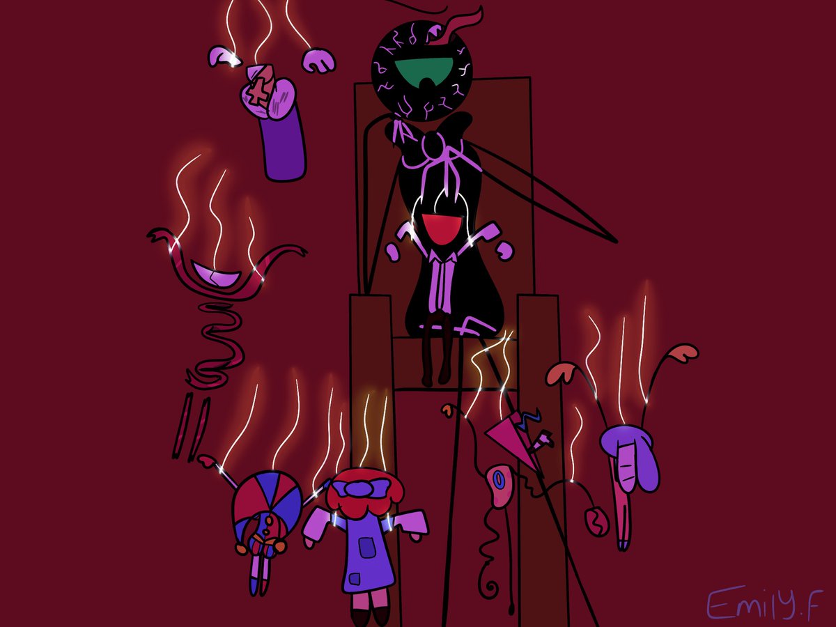 EmilyFe26836884's tweet photo. I’m finished with this drawing and I already posted it on tumblr. #TheAmazingDigitalCircus #tadc #tadcfanart #tadccaine #tadcgangle #tadczooble #TADCRagatha #tadcpomni #tadcjax #tadcAble #TADCxIHNMAIMSAU #IhnmaIms #IhavenomouthandImustscream #tadcau #fanart https://t.co/ecc0vNDK38
