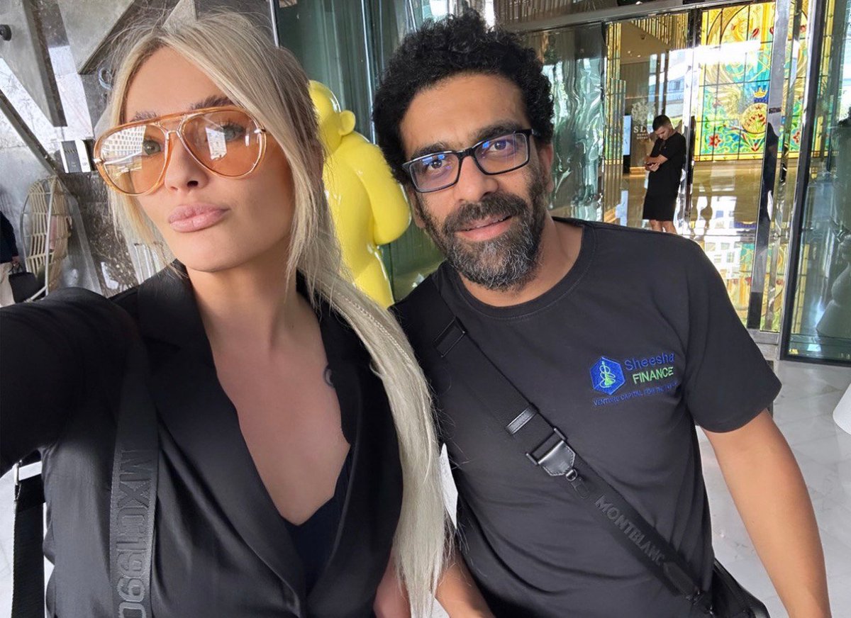 📸 <a href="/Vi_1ex/">Victoria Milton |</a> with Saeed Al Darmaki aka <a href="/MetaverseSheikh/">psx agent 007</a>, the founder and CEO of <a href="/SheeshaFinance_/">Sheesha Finance | The Future of Web3</a>