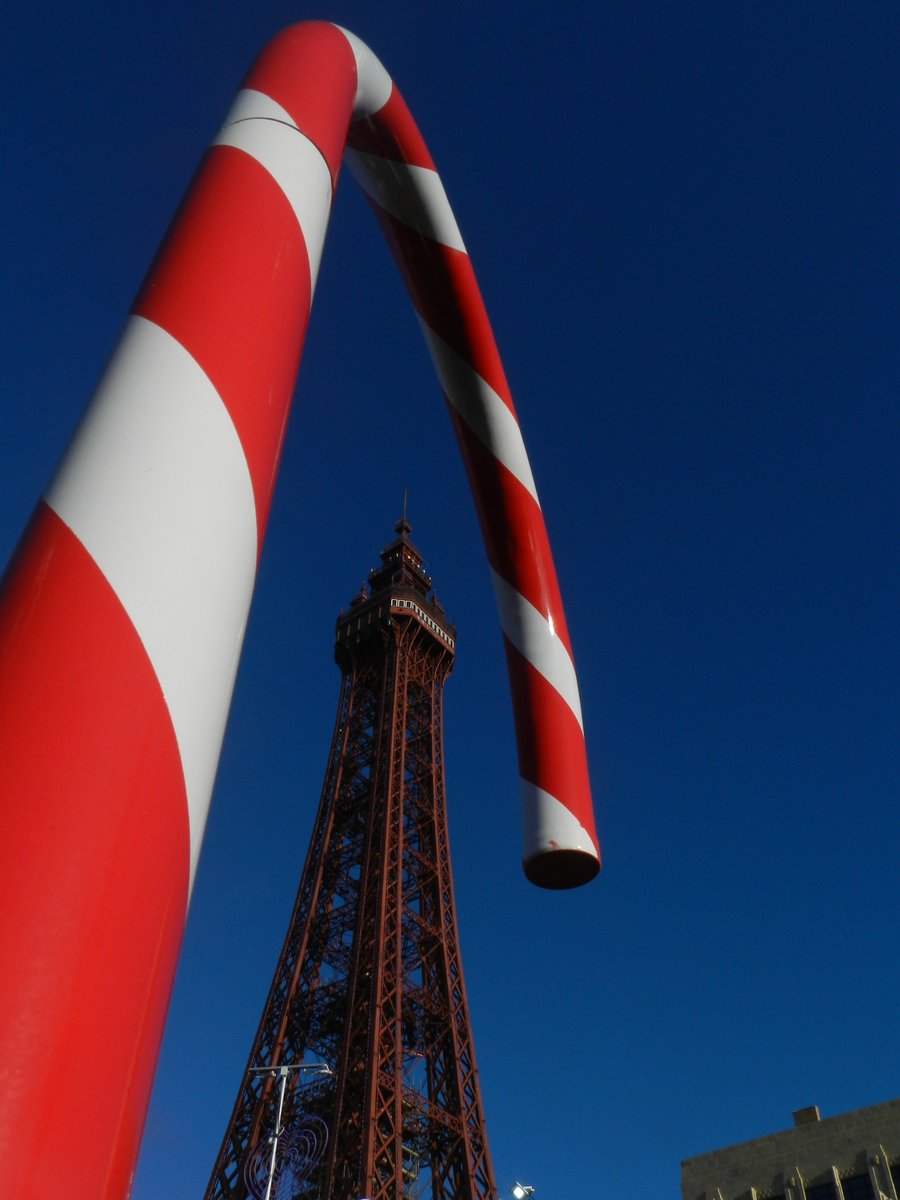 The Tower and the big candy #Blackpool @TheBplTower @visitBlackpool