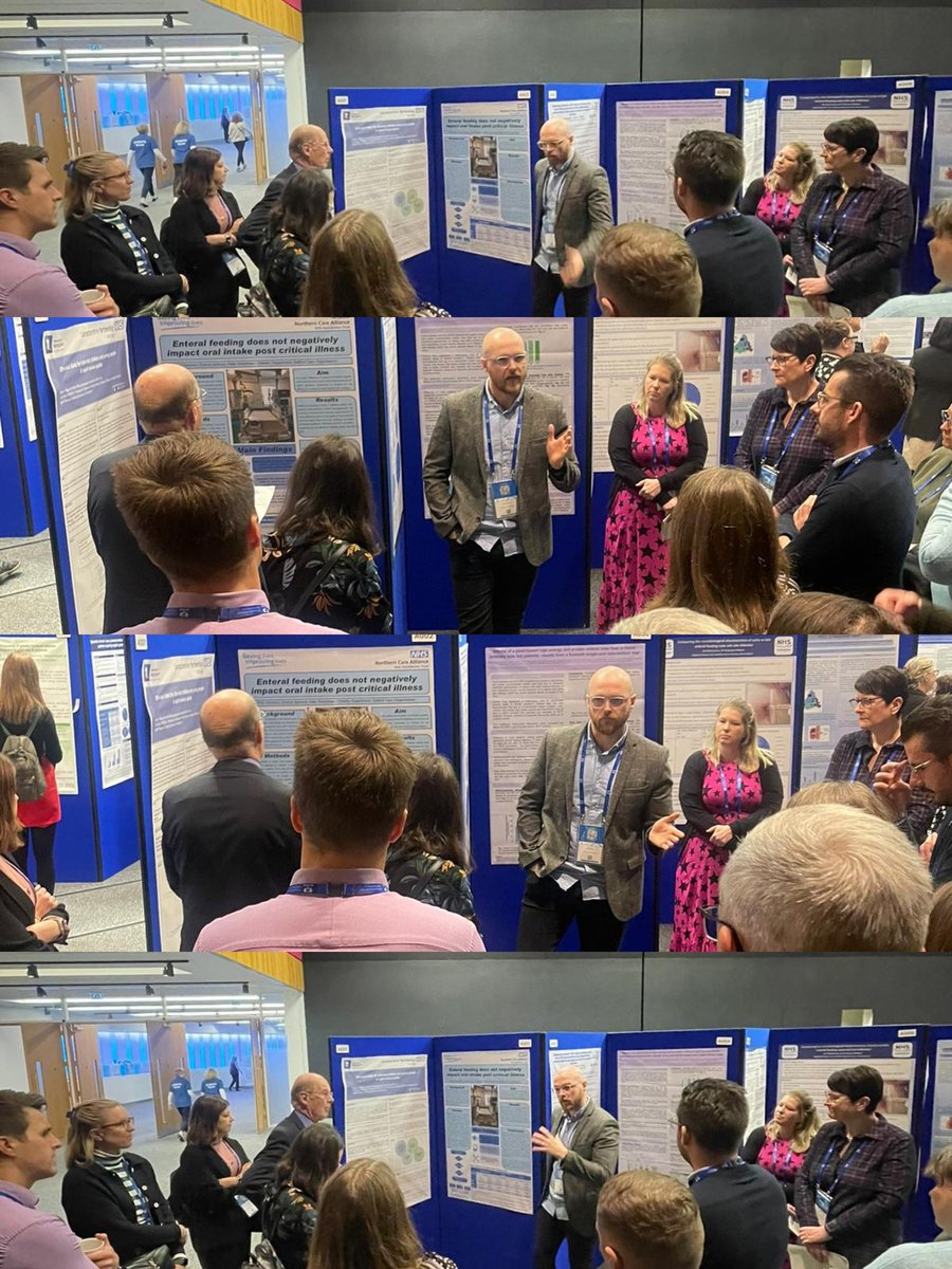 #BAPEN2023 I'll say it again: 'Enteral Feeding *DOES NOT* negatively impact oral intake post critical illness' Forever talking with my hands @SCODietitians @SalfordRoyalCCU @BAPENUK @BDA_Dietitians @BDACriticalCare