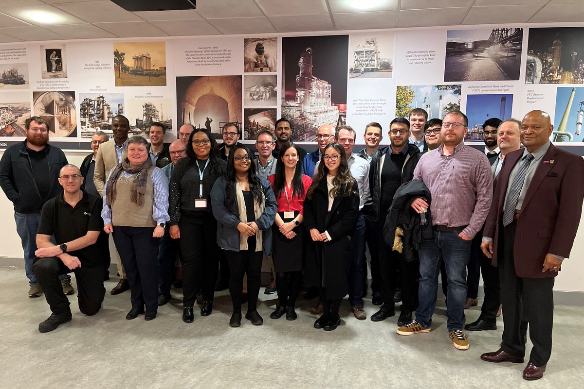 Last week we welcomed <a href="/IChemE/">IChemE</a> to the Humber Refinery! It was great to share how we plan to reduce our carbon emissions to produce vital products needed for society but in a lower carbon intensive way.
