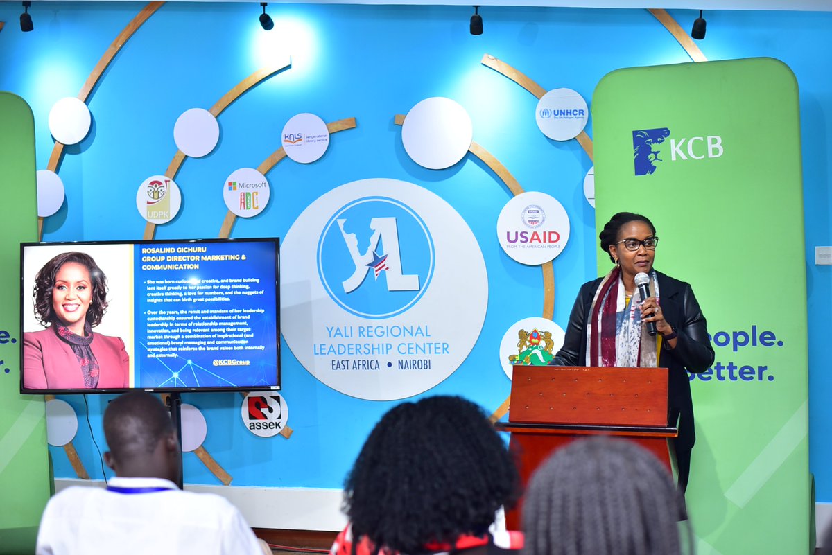 'Leadership is a service to others, nurturing and empowering those that we have the privilege to lead.'
Rosalind Gichuru @KCBGroup Director Marketing & Communication
#empoweringyoungafricanleaders #ForPeopleForBetter
#YALItransformation #MyDayINYALIRLCEA