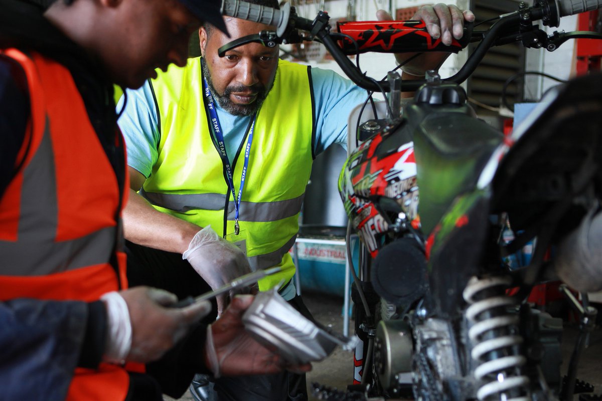 The CABS project has had significant successes over the last 20 years with a well-established footprint in the community. We offer attractive programmes of activities that uses motorbikes as a tool to engage with young people. playplace.org/cabs-croydon-a…
#Teenagers #Motorbikes