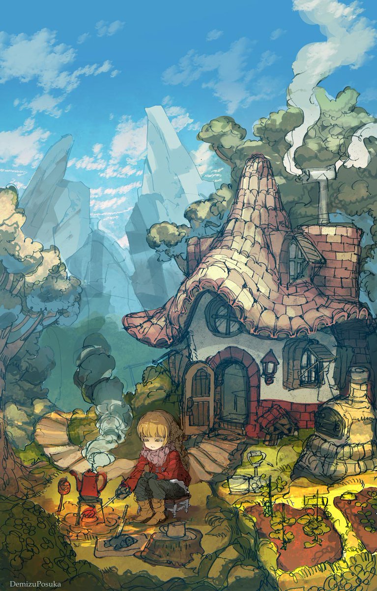 DemizuPosuka's tweet photo. 一人静かに暮らすなら https://t.co/yaI1EIKnPd