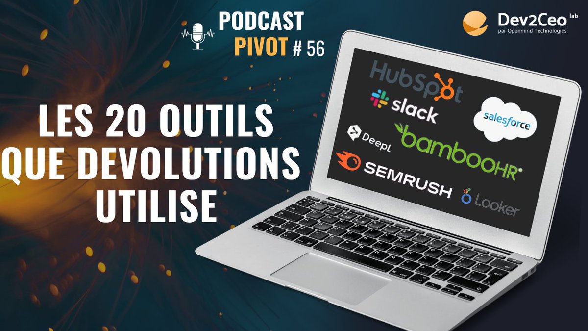 OpenMindinc's tweet image. Les 20 outils marketing et opérationnels que DEVOLUTIONS utilise 🚀 
Cette semaine, nous recevons Maxime Trottier, VP Vente et Marketing chez Devolutions qui nous livre la gamme d&apos;outils marketing et opérationnels qu&apos;ils utilisent.
👉buzzsprout.com/261591/1402528…
#startuptool