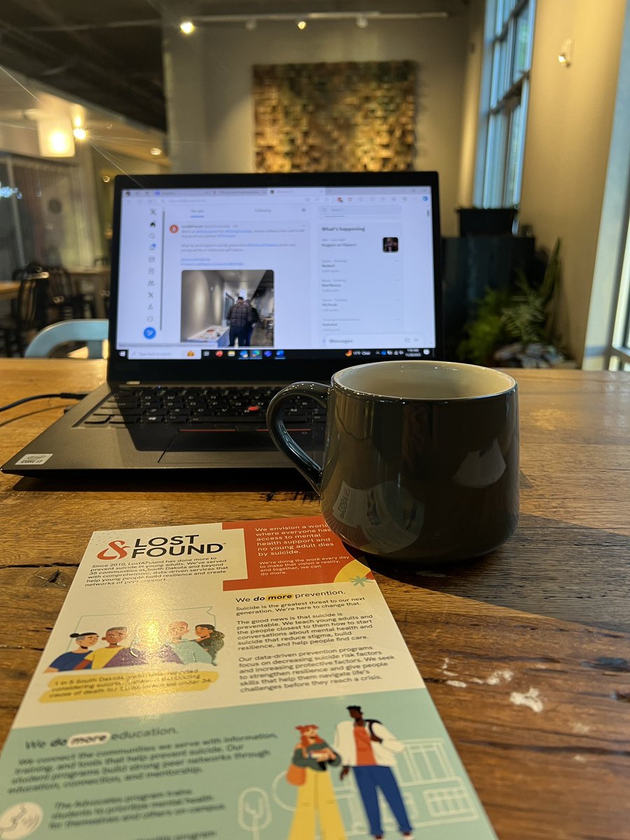 Come see me and the rest of the @resilienttoday crew at @thesourcesf and get a free cup of coffee until 9AM thanks to @Thrivent who is partnering with us for #GivingTuesday! 

Show your support #ForSouthDakota suicide prevention today. @forsouthdakota