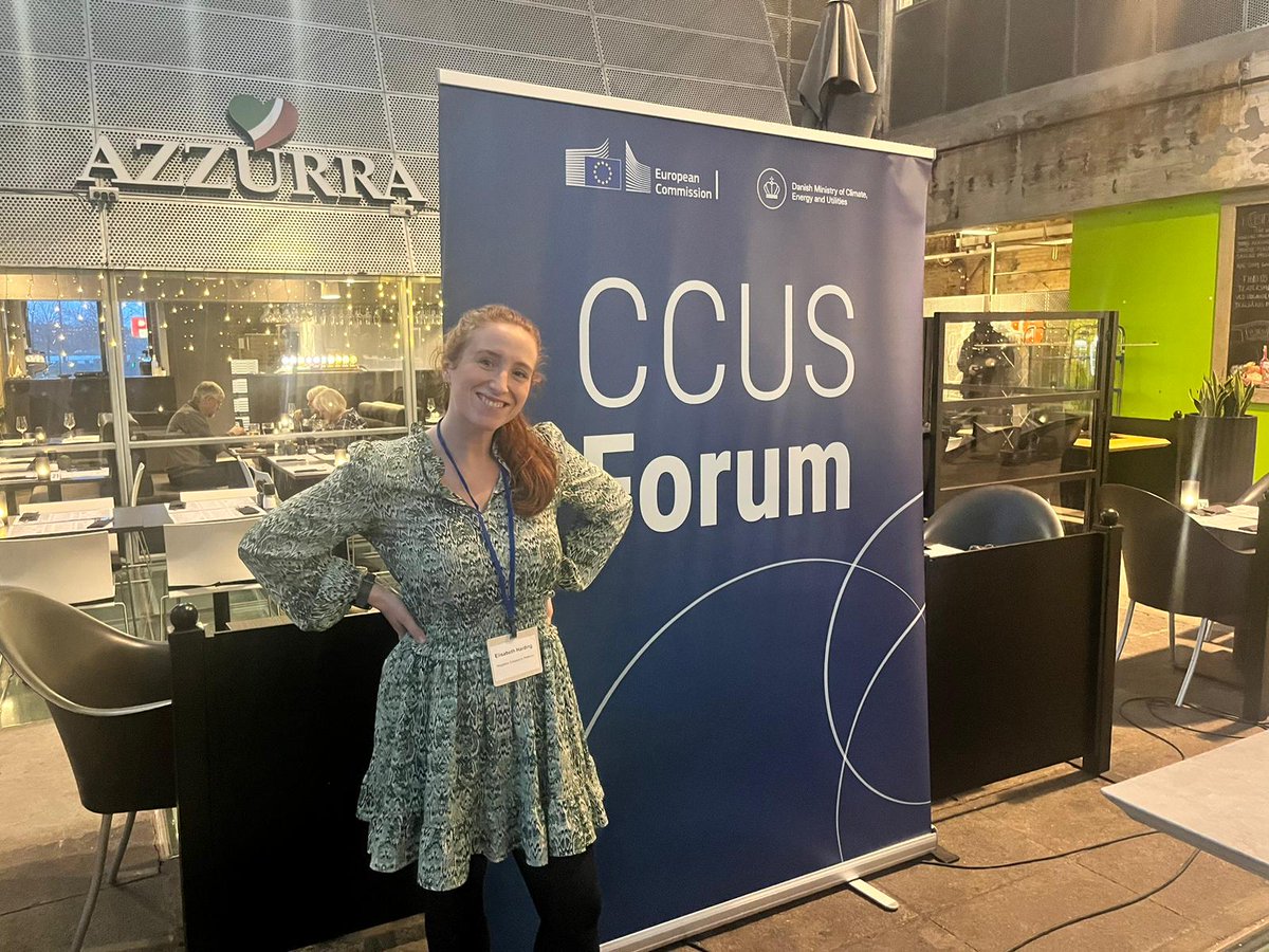 NEP_Brussels's tweet photo. Our NEP Policy Officer, Elisabeth Harding, is attending the #CCUS Forum in #Aalborg. 

She says, "the EC can leverage the Industrial Carbon Management Strategy to fill the gaps in advancing #CDR. It's crucial to establish consistent regulations and invest in #CDR initiatives." https://t.co/8Tr0qK9YML