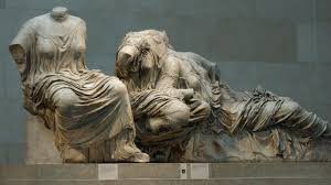 Apparently, there’s a concern that if the Government allows the return of the #ParthenonMarbles to Greece,
other countries will demand the return of antiquities looted from them🙄

Good, give them all back😁

#SunakOut399 #ElginMarbles 
#ToriesOut509 #GeneralElectionNow