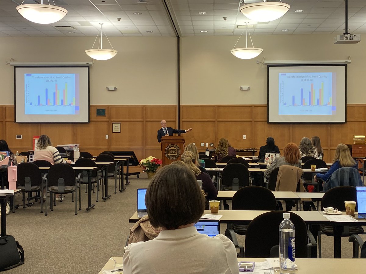 njascd's tweet photo. @PreschoolToday’s Senior Co-Director shares the research that supports high quality early childhood programs #njascdecs https://t.co/En1hihbY0e