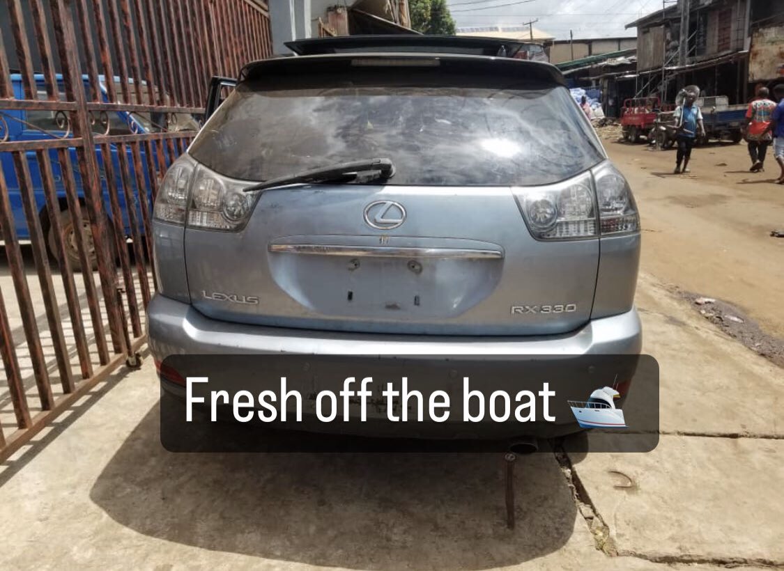 Fresh from boat 🛥️ Lexus RX350 
.
.
.
.
#toyota 
#lexus 
#naijacars 
#cars 
#usa🇺🇸 
#usacars 
#fandjautos #justingroup 
#justinautosng 
#rx330 
#bestdeal 
#newcars 
#foreigncars 
#justingroup 
#justinautosng 
#cardealer 
#cardealership