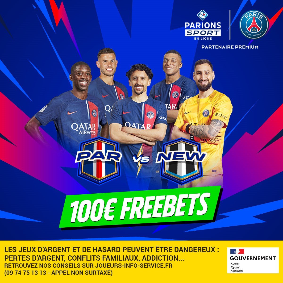 VPick_'s tweet image. 🔴 1 FREEBET DE 100€ 🔵

⚽️Pour le choc décisif #PSGNEW on vous fait gagner un MAXI freebet de 100€ avec @ParionsSport 🔥

👀 Donne le résultat du match (PSG - Nul - Newcastle)
♻️RT + réponse #VPxParionsSport
👉Follow @ParionsSport &amp;amp; @VPronos_ 

🍀TAS 29/11

#TeamParieur #UCL