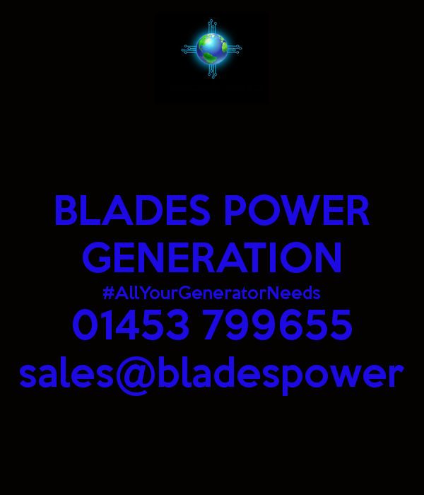 BladesPower's tweet photo. New and Used Generators are available - INVEST in a Bespoke #BackupPowerSystem Today!
Contact sales@bladespowergeneration.co.uk https://t.co/lP8uH6W4H3