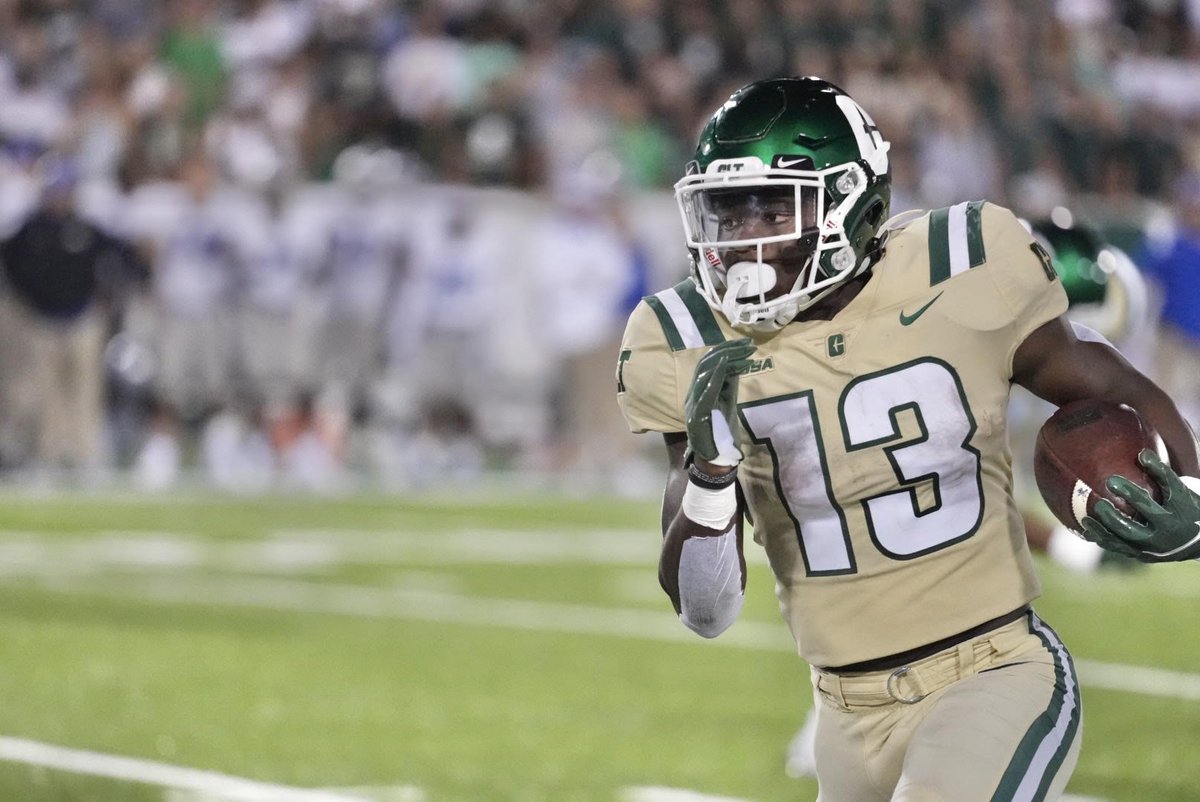 Charlotte RB Shadrick Byrd has entered the Transfer Portal