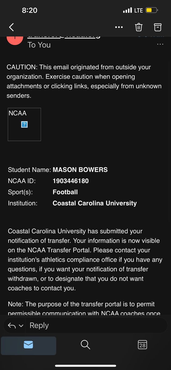 Thankful to coastal for these last couple of years it’s time to find a new home! 6’4 285 ATHLETE, can play anywhere on the OL