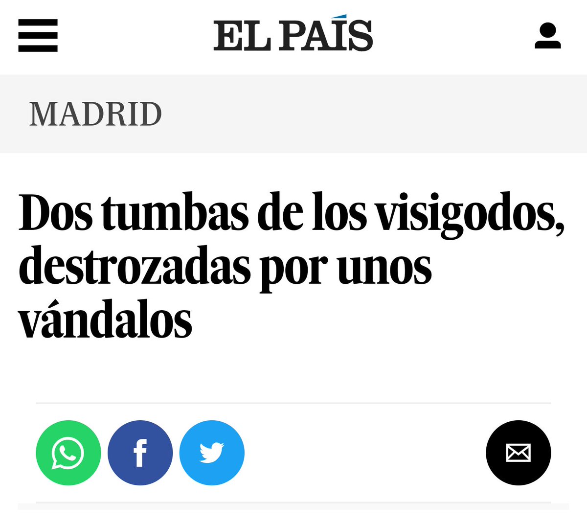 Ya queda poco para utilizar en clase el titular más involuntariamente divertido en referencia a los visigodos. 👇👇

#IdeasparaClase