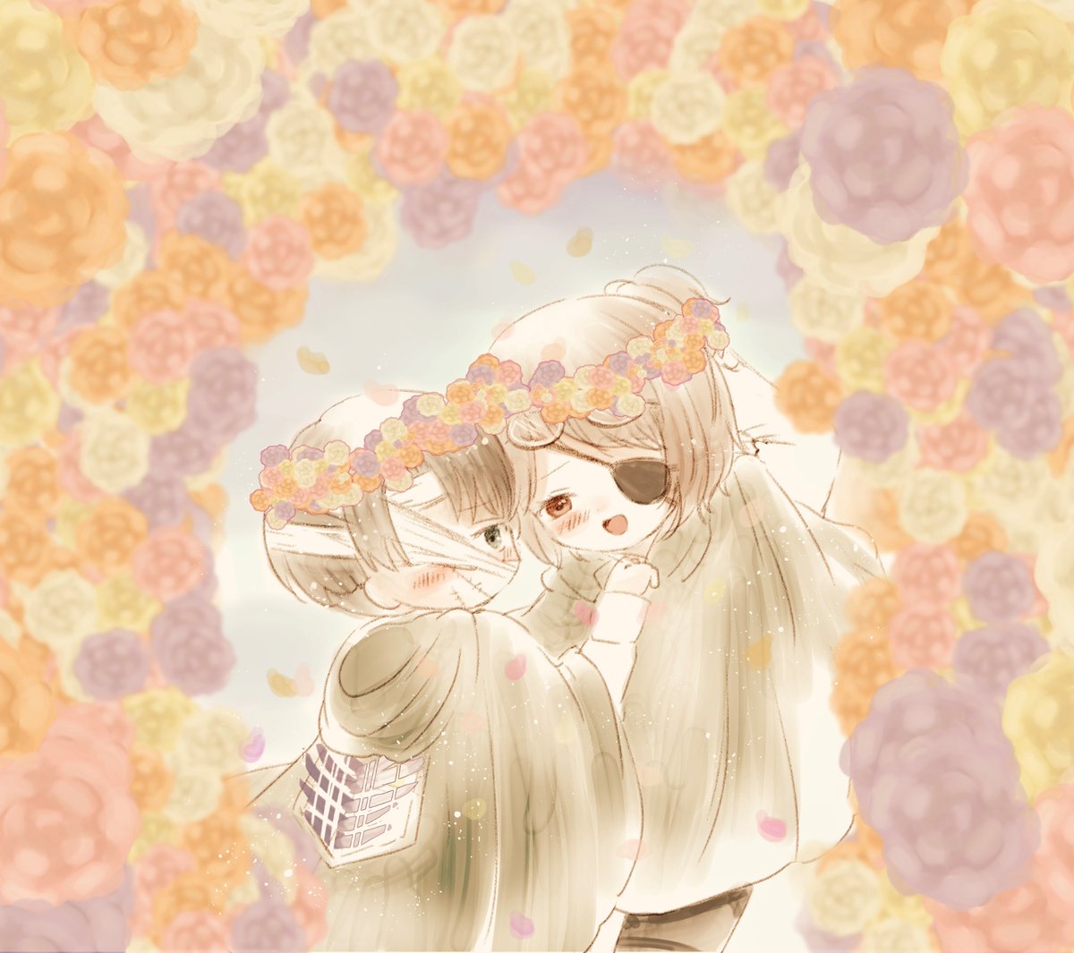 mame_han_chan's tweet photo. 2人合わせて10万本💐
幸せになって……🫶 https://t.co/EZr9L9pTAO