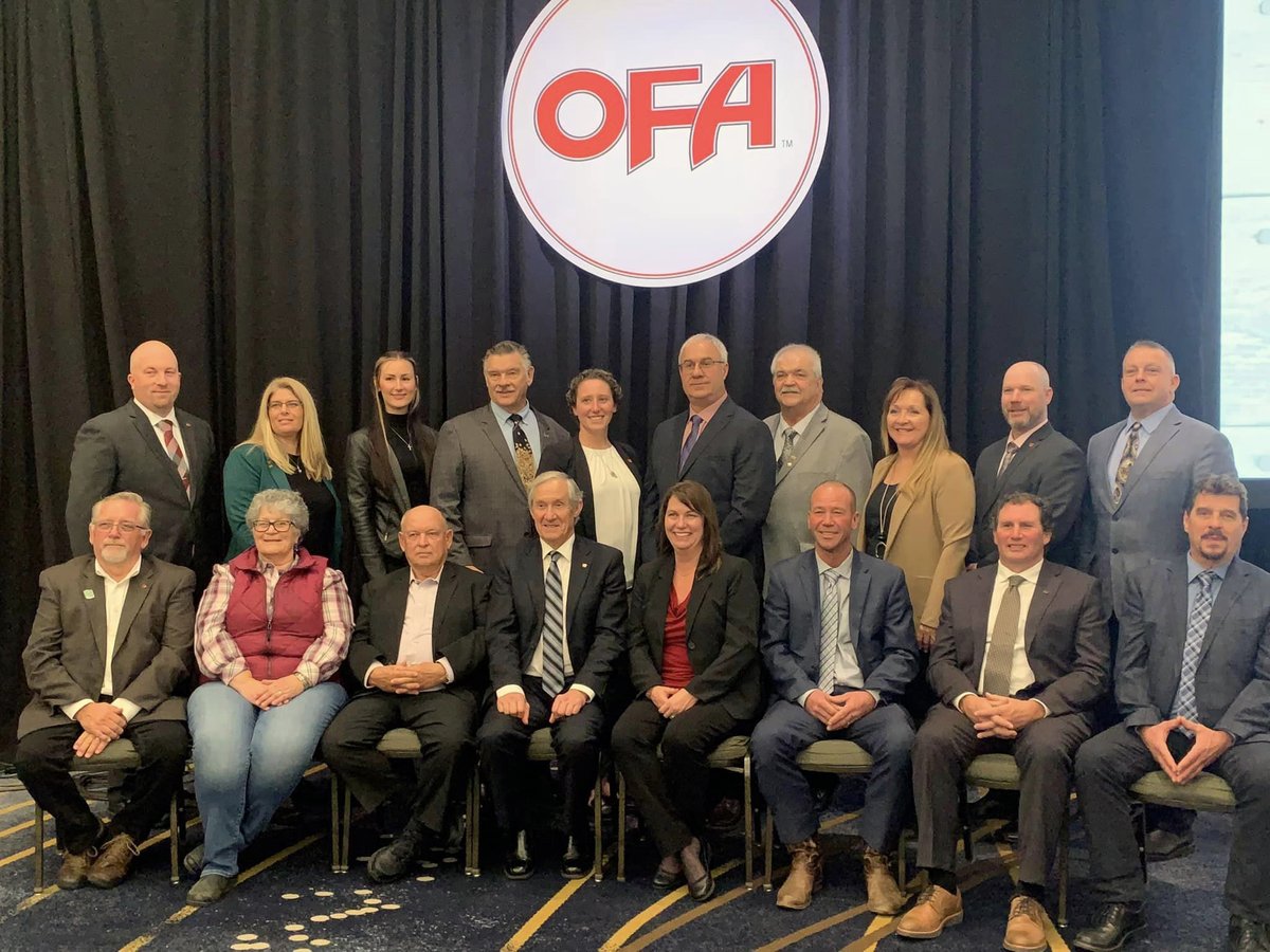 OFA welcomes four new directors to provincial board including Brian Crews, Zone 12 - Hastings, Lennox & Addington, Northumberland & Prince Edward; Clint Cameron, Zone 11 - Dundas, Frontenac, Grenville & Leeds; Andrea McCoy-Naperstkow @naperstkow, Zone 8 - Arnprior, Lanark,…