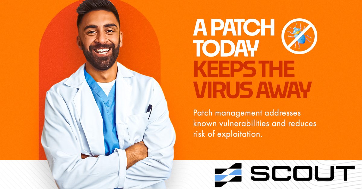 scoutnetworks's tweet photo. Keeping software up to date is one of the best ways to ramp up your defenses in this evolving cybersecurity landscape.

Shield your business systems by updating regularly to protect your digital fortress.

Not sure where to start? Send us a message and we'll take it from there! https://t.co/mfzAHCjxA9